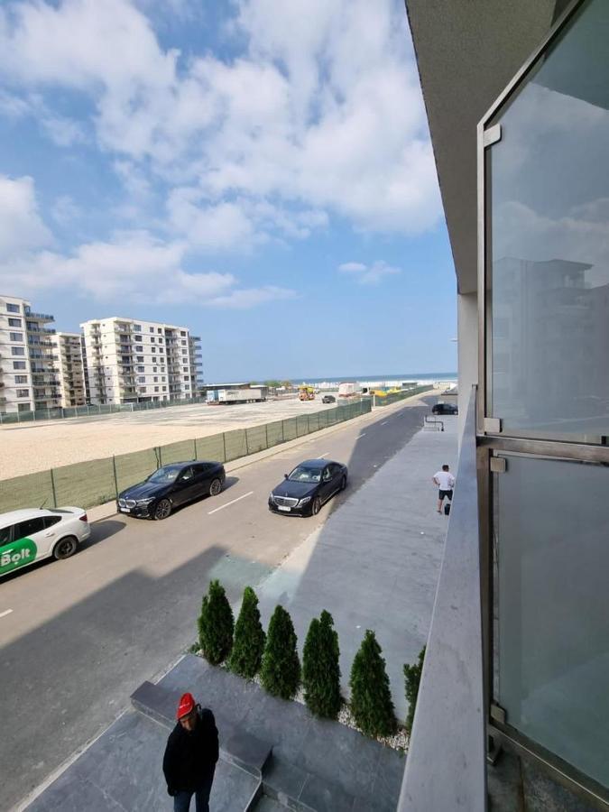 Ferienwohnung Blue Apartament Mamaia Nord Năvodari Exterior foto